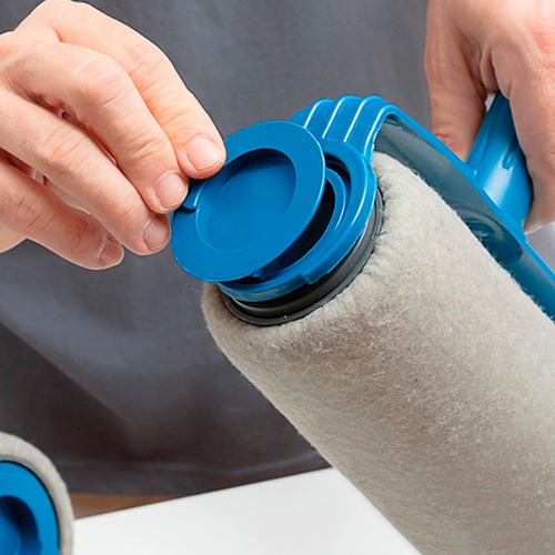 Imagen 5 de 10 de Rodillo Rellenable Para Pintar Paint Roller 8pz Garantizado