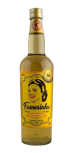 Cachaça Famosinha De Minas 700ml