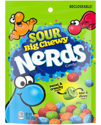 Dulce Nerds Sour Big Chewy 283g Importados