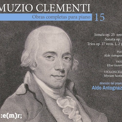 Obras Completas Para Piano 15/antognazzi - Clementi (cd