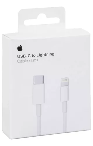 Cargador iPhone 35w Carga Rapida USB-C a Lightning - VZ en linea