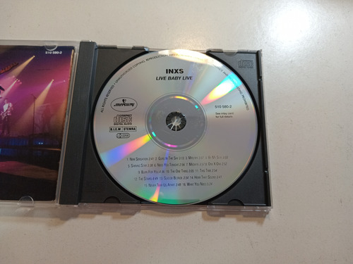 Inxs / Live Baby Live / Importado W10 Estándar (Usado)