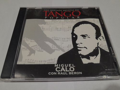 Cd - Miguel Caló Con Raúl Berón - Tango Popular - 2004