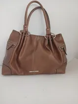 Comprar Cartera Mujer Nine West Cuero Ecologico Con Cierres Y Broche Marrón Lisa Níquel Marrón