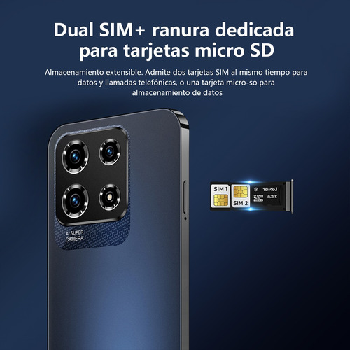 Celular Android 4g Note30 Pro De 6.8 En