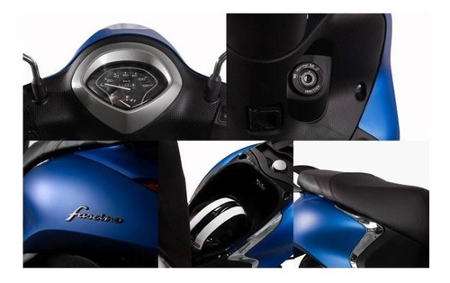 Imagen 2 de 5 de Yamaha Fascino 125 Fi Oeste Motos