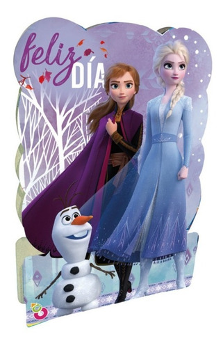 Piñata De Cartón - Cotillón Oficial Frozen