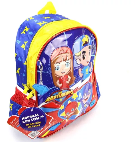 Mochila Costas Escola Infantil Aventureiros Luccas Neto-clio