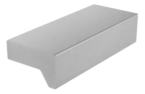 Manija Barral L Aluminio 128 Mm Herraje Cajón Mueble Cima F