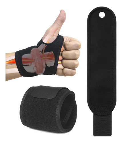 2pcs Muñequeras De Soporte, Muñequeras Deportivas Apoyo