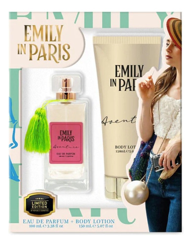 Emily In Paris Eau De Parfum + Body Lotion Aventure