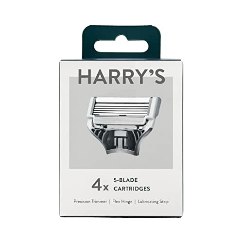 Hojas De Afeitar De Harry (1 Paquete De 4) En Caso De Rdbb9