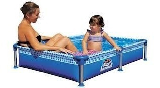 Imagen 3 de 8 de Pileta Piscina De Lona Pelopincho 1010. 1.55 X 1.07 X 0.30