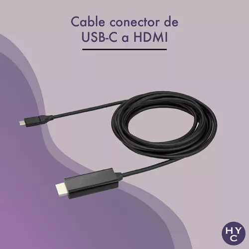 Cable Usb C A Hdmi 4k Ultra Hd 180 Cm