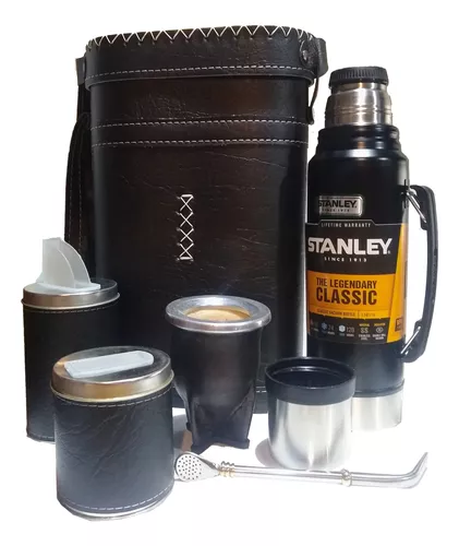 Equipo Matero Stanley Rosa Termo 950ml + Mate + Kyma Atenea Original 