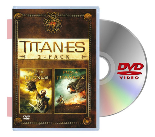 Dvd Pack Furia De Titanes 1 Y Furia De Titanes 2