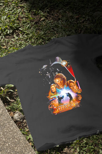 Remera: Episodio 3 Star Wars Memoestampados