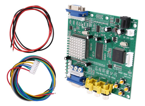 Para Saída Gbs8200 Cga/ega/yuv/rgb Para Vga Arcade Jamma