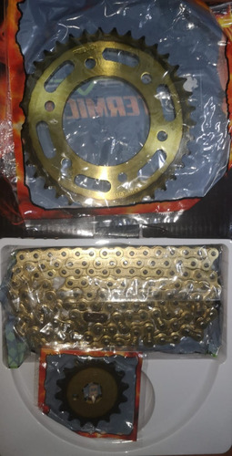 Kit Arrastre Fz16/fz16 2.0 Racing Freno Banda 16/38 Revo