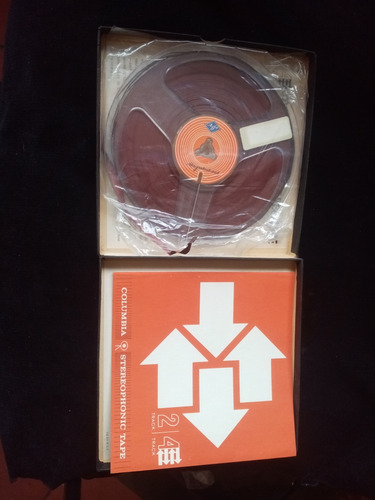 Cinta De Carrete Estereo Tape 4track Columbia (Usado)