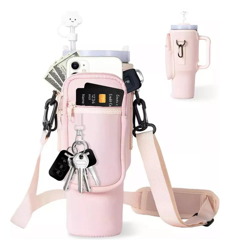 F Botella De Agua Stanley Bag, Vaso De 3/40 Onzas Con Asa,