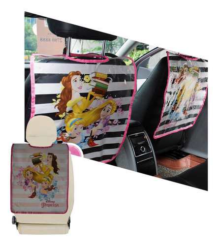 Protector Funda Respaldo Asiento Niños Disney Princesas