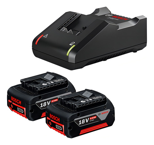 Refletor Led Bateria 18v 2bat Completo Gli 18v-1900 Bosch