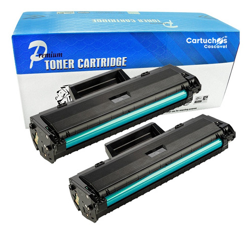 2 Toner Compatível Hp 105a W1105a 107a 107w 135w Sem Chip