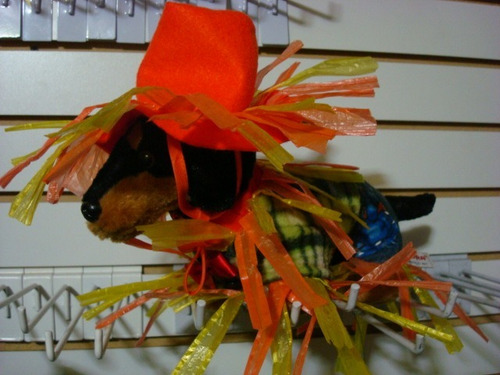 Imagen 3 de 8 de Disfraz Halloween Espantapajaros Perro Talla 1