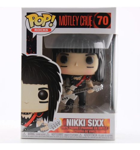 Funko Pop Rocks Motley Crue Nikki Sixx