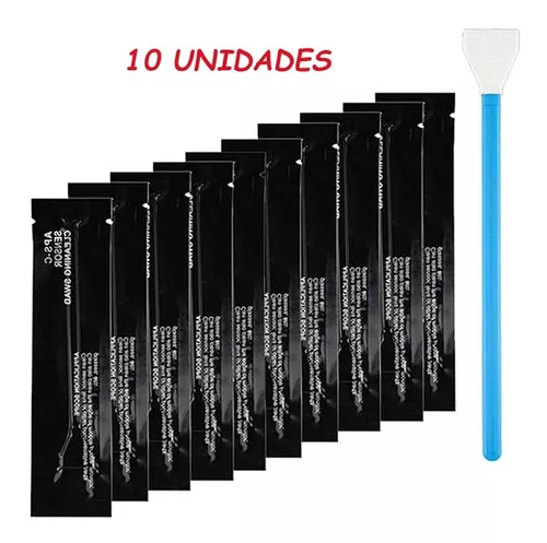 Kit de limpieza sensores APS-C 12 pcs + solución liquida