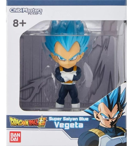 Figura Chibi Masters Ssj Blue Vegeta Dragon Ball Super 56201