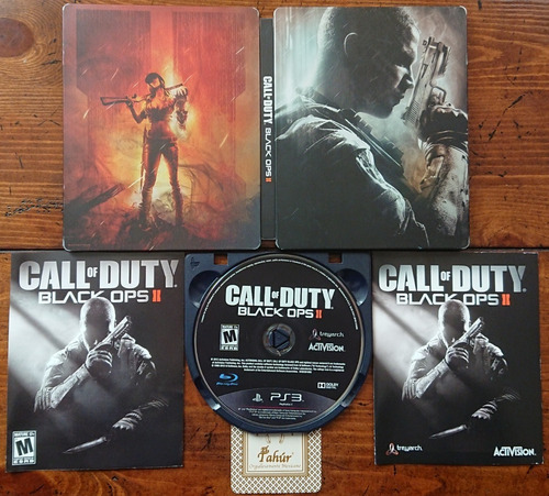 Call Of Duty Black Ops 2 Steelbook Edition- Ps3 + Usado