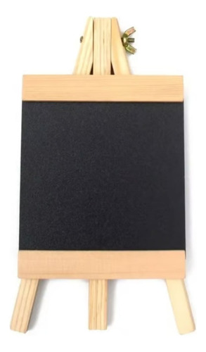 Pizarra Genérica De 20x36cm Madera Rectangular Decorativa