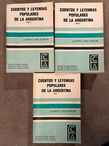 Cuentos Y Leyendas Populares De La Argentina Vidal Battini