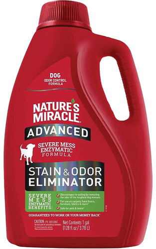 Natures Miracle Stain Odor Advanced Perro 3,8 L