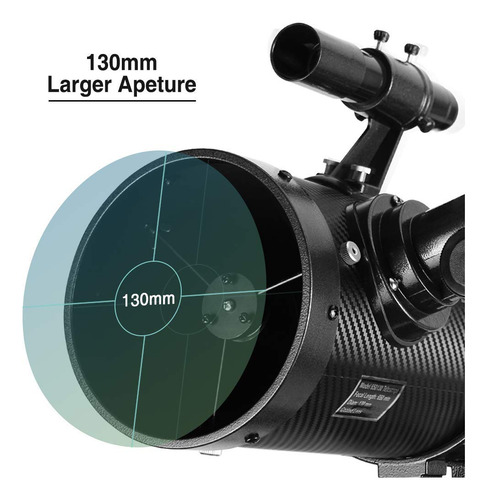 Refletor Newtoniano Telescope Solomark 130eq Para Adultos