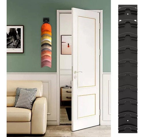 Nx Nv 2 Piezas Soporte Gorras, Colgador Gorras Pared,