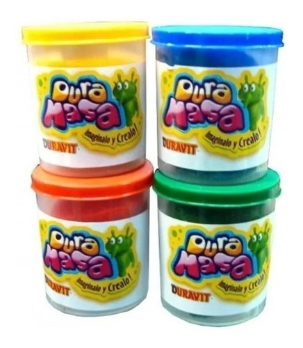 Imagen 3 de 7 de Juego De Masas Infantiles Pizza Party - Dura Masa Duravit