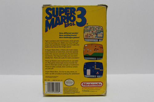 Super Mario Bros 3 Nes Con Caja (Usado)