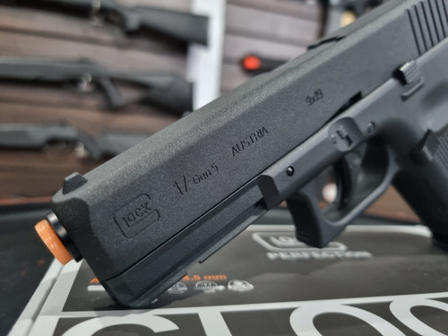Imagem 2 de 10 de Airgun Pistola Umarex Glock G17 Fullmetal Blowback