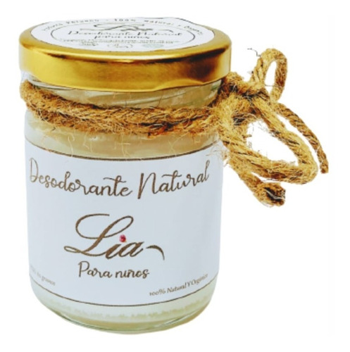 Desodorante Natural Para Niños, 100% Natural Vegano Orgánico