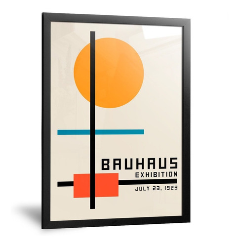 Cuadros Decorativos Bauhaus Abstractos Coloridos 20x30cm