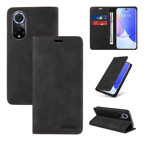 Caso Para Huawei Nova 9 Magnético Protector Pu Cuero Folio