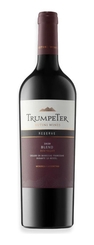 Vino Trumpeter Tinto Reserva Blend 750ml Valle De Uco 