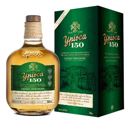 Cachaça Ypióca 150 anos 700ml