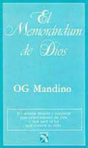 El Memorándum De Dios Og Mandino