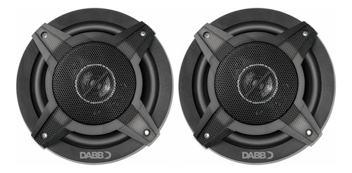 Juego De Bocinas 6,5 Con 4 VĂas Dab-0305 Color Negro