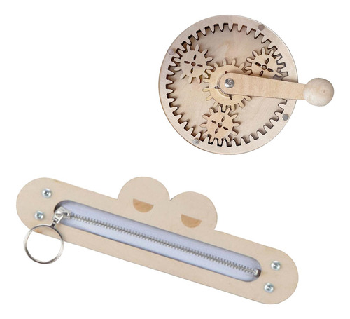 2 Peças Montessori Toy Busy Board Acessórios Faça Você
