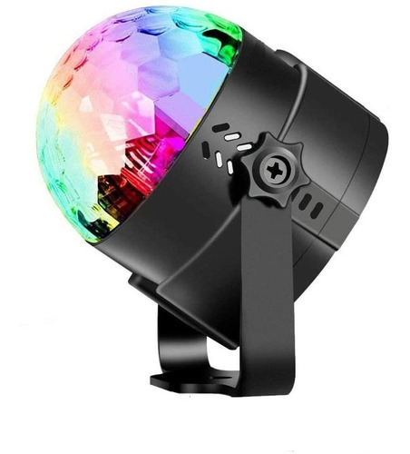 Esfera Led Luz Disco Crystal Ball Rgb Automatica Con Control